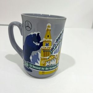 Mercedes Benz Coffee Tea Mug - German Christkindl Market Mug Vintage